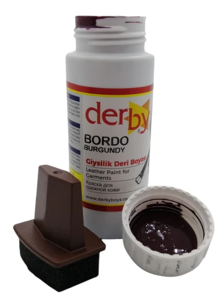 Derby Mont Direksiyon Koltuk Deri Boyası 100ml ve Saplı Sünger 1 Adet - 12