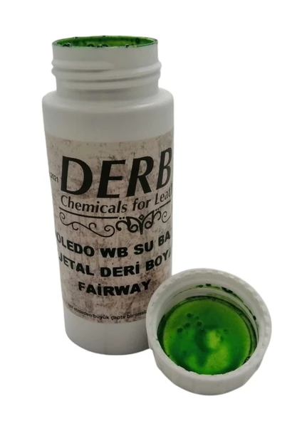 Derby Vejetal Vaketa Deri Boyası Doledo/WB 100ml 1 Adet (Leathercraft, Deri Hobi) - 7