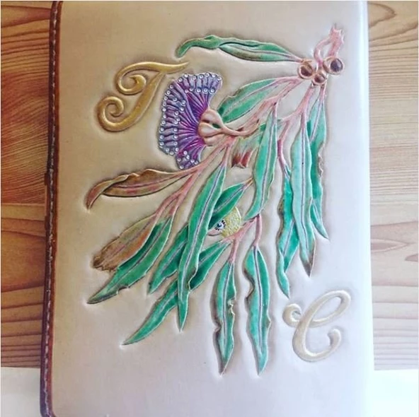 Derby Vejetal Vaketa Deri için Örtücü Boya 100ml (Leathercraft, Deri Hobi) - 3