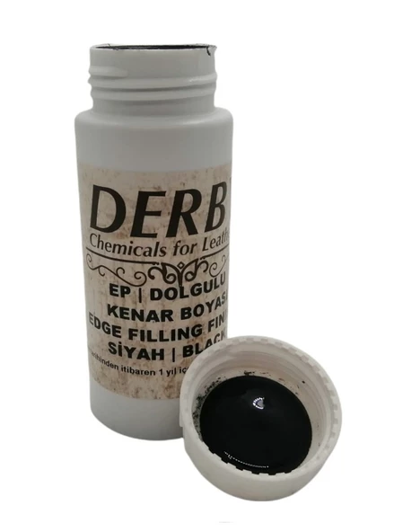Derby EP Silikonlu Deri Kenar Boyası Mat 100ml Leathercraft, Deri Hobi - 6