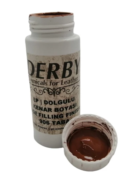 Derby EP Silikonlu Deri Kenar Boyası Mat 100ml Leathercraft, Deri Hobi - 7