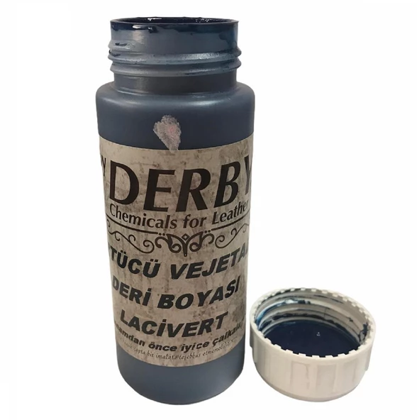 Derby Vejetal Vaketa Deri için Örtücü Boya 100ml (Leathercraft, Deri Hobi) - 11