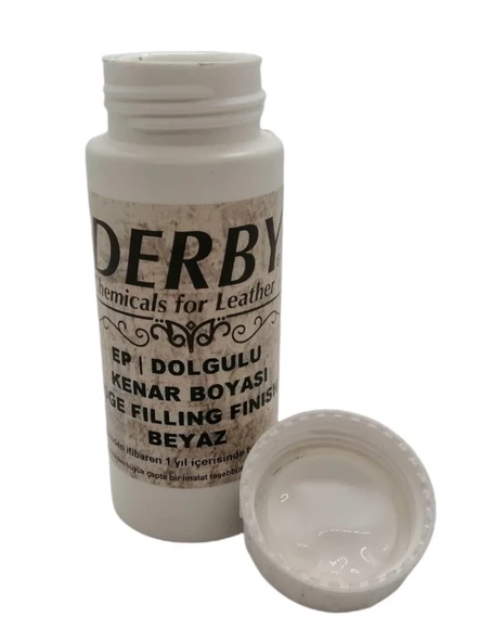 Derby EP Silikonlu Deri Kenar Boyası Mat 100ml Leathercraft, Deri Hobi - 9