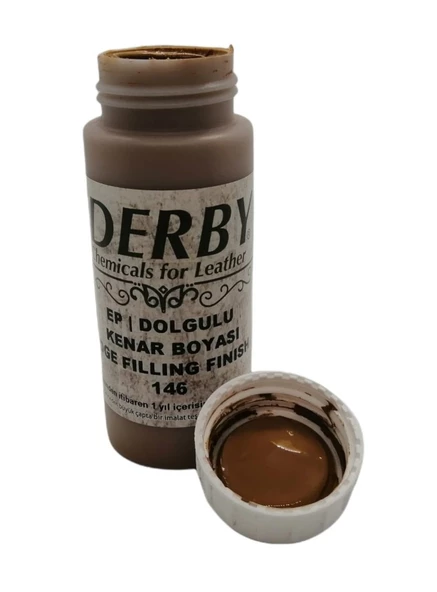 Derby EP Silikonlu Deri Kenar Boyası Mat 100ml Leathercraft, Deri Hobi - 5