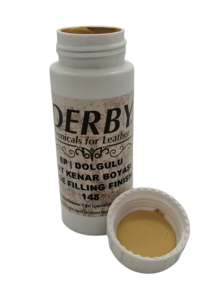 Derby EP Silikonlu Deri Kenar Boyası Mat 100ml Leathercraft, Deri Hobi - 10