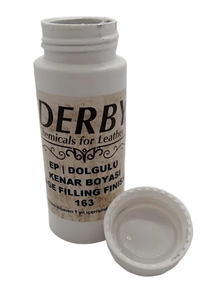 Derby EP Silikonlu Deri Kenar Boyası Mat 100ml Leathercraft, Deri Hobi - 8