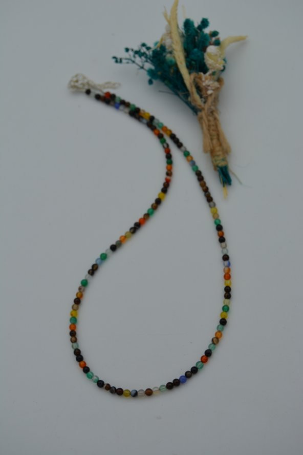 STONEAGE Ceyt Yeşim Jade Taşlı Kolye Doğal Taş - Resim 3