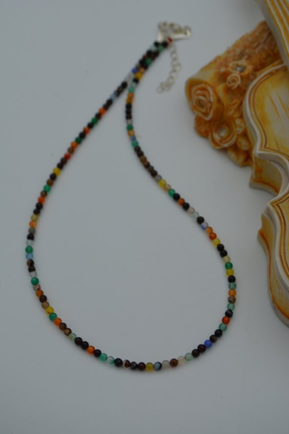 STONEAGE Ceyt Yeşim Jade Taşlı Kolye Doğal Taş - Resim 4