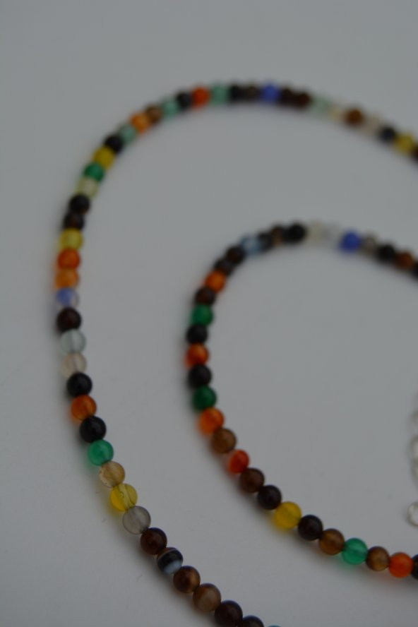 STONEAGE Ceyt Yeşim Jade Taşlı Kolye Doğal Taş - Resim 7