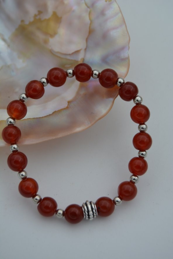 STONEAGE Akik Doğal Taşlı Bileklik - 2