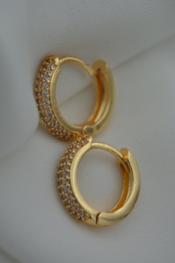 STONEAGE ZİRKON TAŞLI KİLİTLİ KÜPE - 3