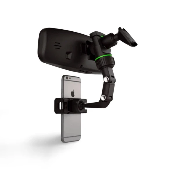 Cosmostech Araç Dikiz Aynası Telefon Tutucu Standı 360° Derece Ayarlanabilir, Masaüstü, Koltuk Arkası Telefon Tutacağı Car Holder - 2
