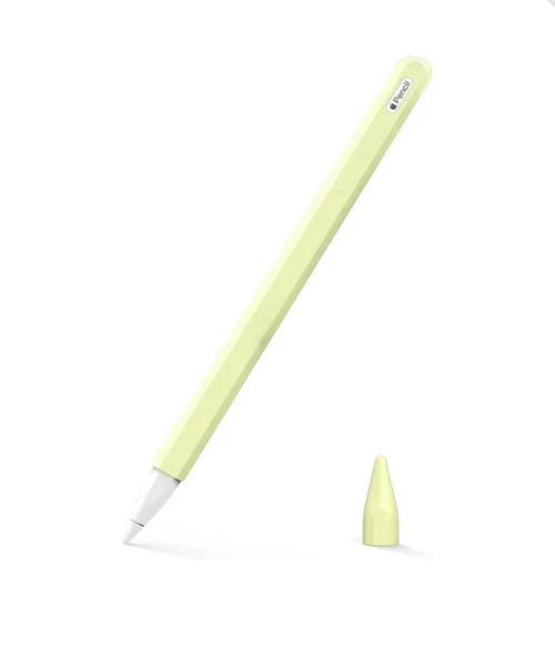 Apple Pencil 2. Nesil Silikon Koruma Kılıf Yumuşak Tam Koruma - 3