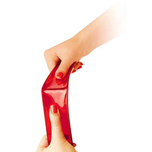 Uck65 Comfy Karışık Renk Plastik Çekecek 65 cm 3 Adet - 2