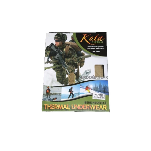 Kota Thermal Fonksiyonel Termal İçlik Takım + Bere Hediye - 7