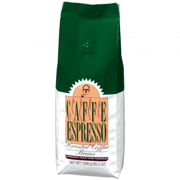 Kurukahveci Mehmet Efendi Espresso Çekirdek Kahve 1000x3 3000 gr