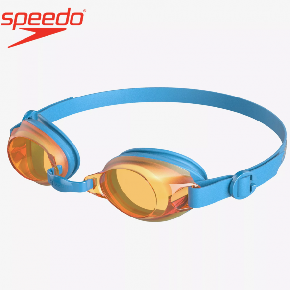 SPEEDO ÇOCUK YÜZÜCÜ GÖZLÜĞÜ JET V2 GOG JU BLU/ORANGE 8-092989082 - 2
