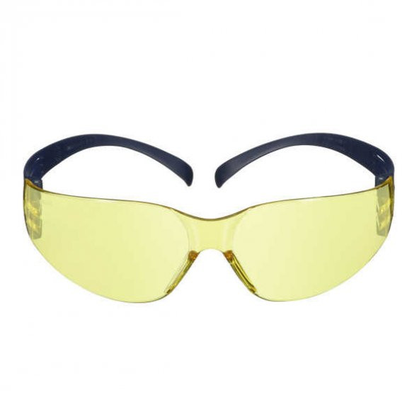 3M SF103AF-BLU-EU Kehribar Lens Koruyucu Gece Görüş  İş Gözlüğü - 2