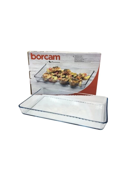 Paşabahçe 590984 Borcam Fırın Tepsi 2850 cc