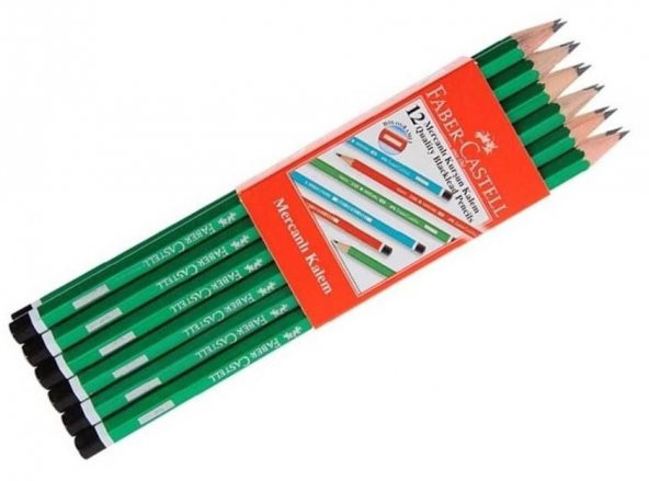 Faber-Castell Mercanlı Kurşun Kalem 12 Adet - 2