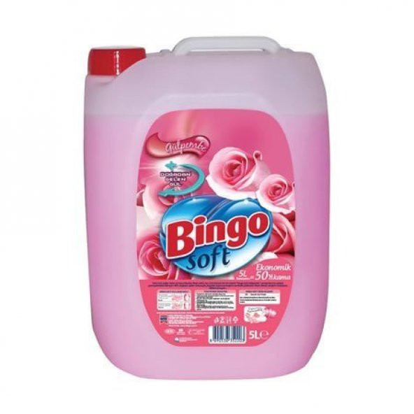 Bingo Soft Gül Pembe 5 L