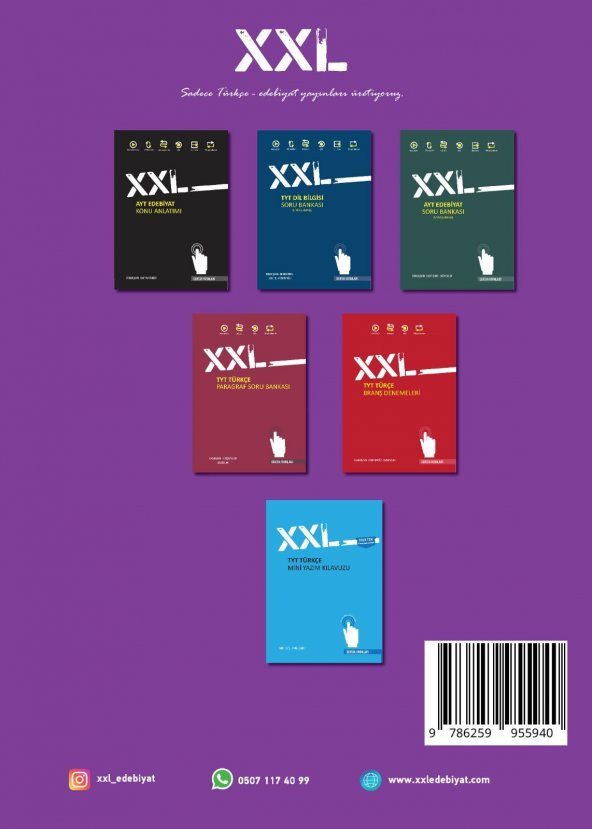 XXL AYT Edebiyat Branş Denemeleri Dersia Yayınları - 2