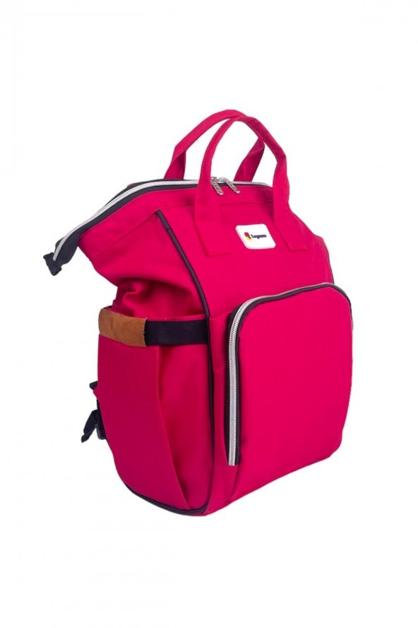 Anne Bebek Bakım Sırt Çantası Biberon Termoslu Sıvı Geçirmez - 2