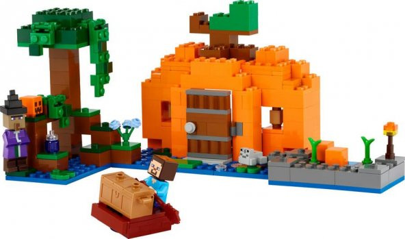 Lego Minecraft 21248 The Pumpkin Farm - 3