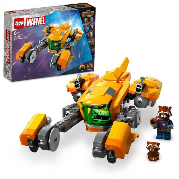 Lego Marvel Bebek Rocket Gemisi 76254