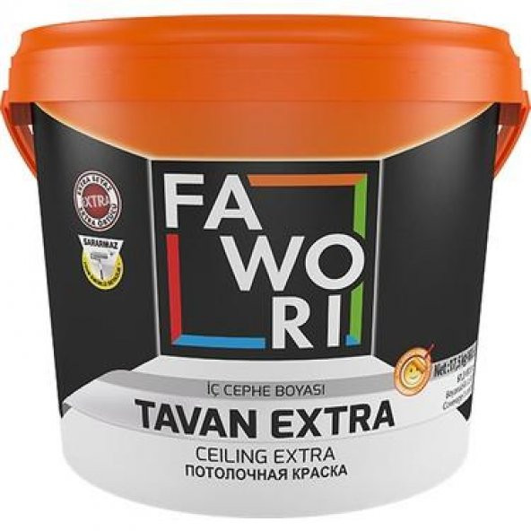 Fawori Extra Tavan Boyası 17.5 Kg