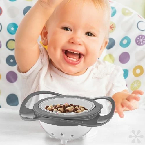 BabyJem Dökülmeyen Tabak 350 Gri - 4