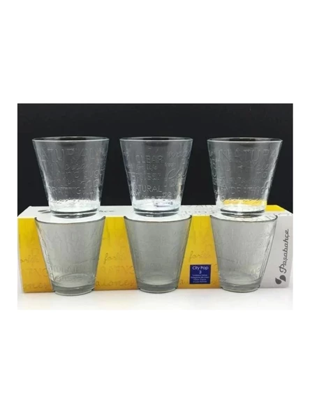 Paşabahçe 520516 City Pop Su Bardağı 250 Cc 3 Lü - Resim 3