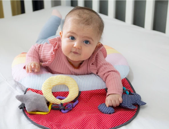 BabyJem Oyuncaklı Eğitici Yastık 692 - Resim 3