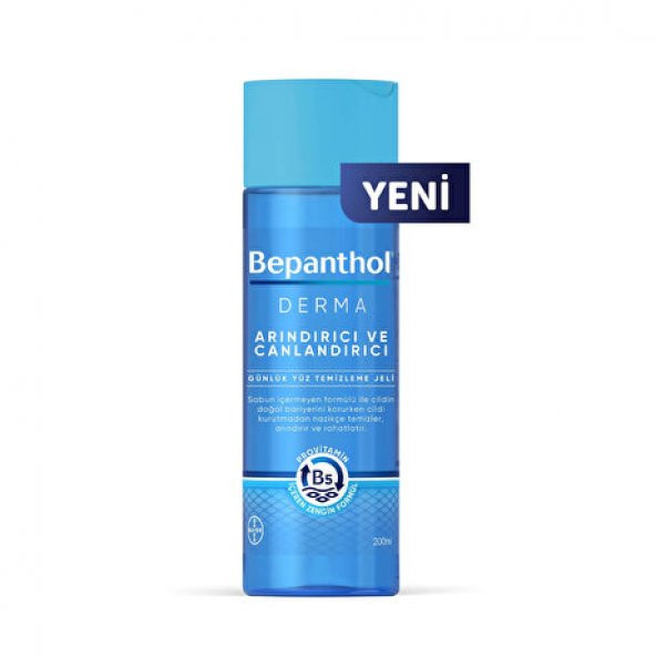 Bepanthol Derma Arındırıcı ve Canlandırıcı Yüz Temizleme Jeli 200ml