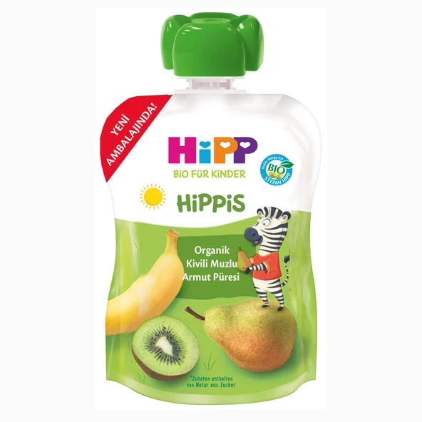 Hipp Organik Kivili Muzlu Armut Püresi 100 Gr - 1