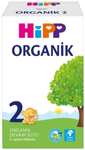 Hipp 2 Organik Devam Sütü 300 Gr