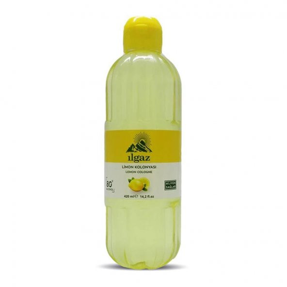 ILGAZ Limon Kolonyası 80 Derece 420 ml