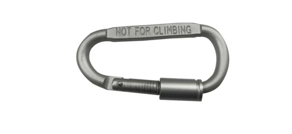 Single Sword İthal Paslanmaz, Vidalı Karabina Kanca - Resim 2