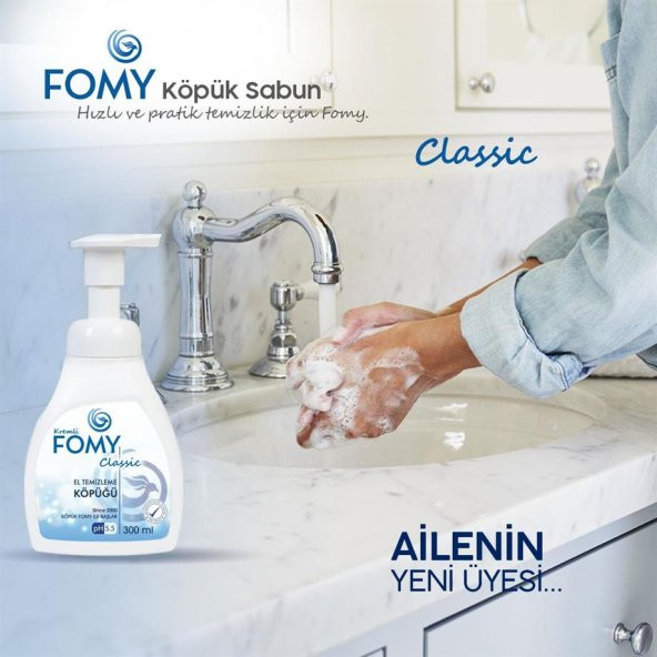 FOMY Classic Köpük Sabun 300 ml 4 ADET - 5