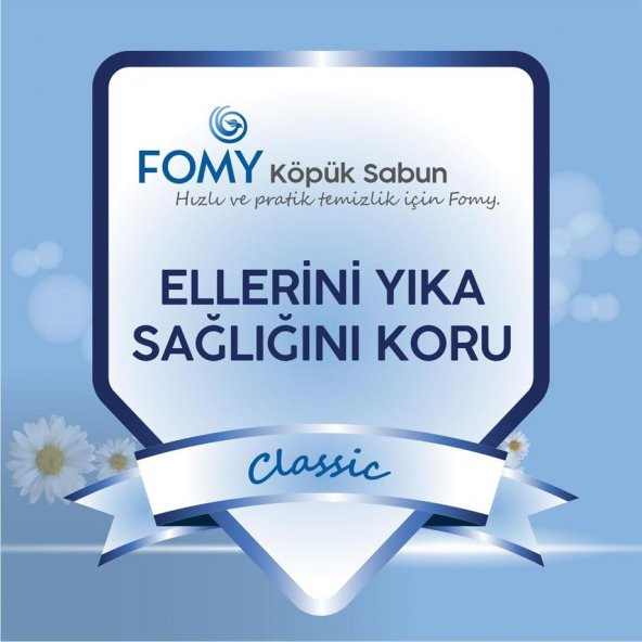 FOMY Classic Köpük Sabun 300 ml 4 ADET - 6