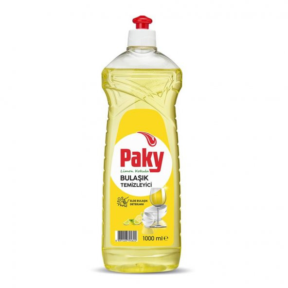 PAKY Elde Bulaşık Deterjanı Sarı Push Pull 1000 ml