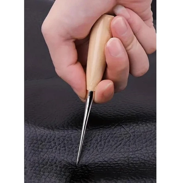 Konik Biz (İtalyan Model) Deri El Aleti - 7