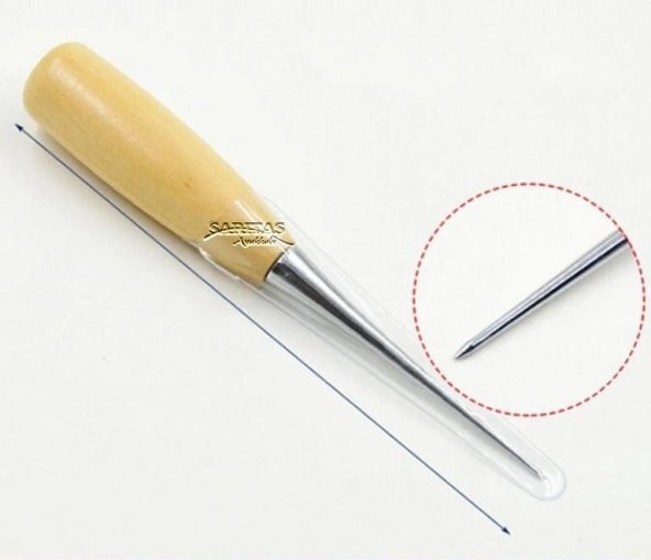 Konik Biz (İtalyan Model) Deri El Aleti - 2