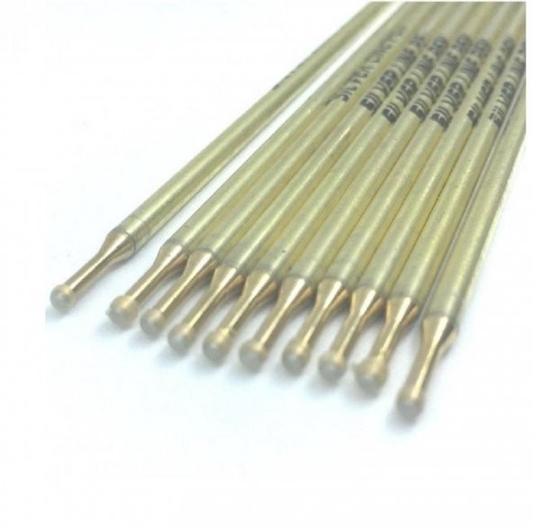 Gümüş Renk Deri Kalemi SilverPen 1 Adet Deri El Aleti - 2