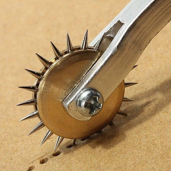 Paslanmaz Çelik 4mm Rulet Deri El Aleti - 5