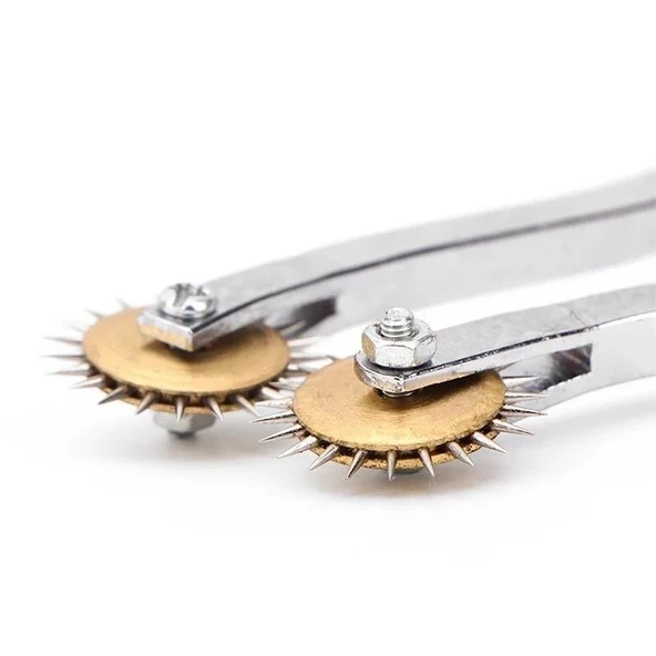 Paslanmaz Çelik 4mm Rulet Deri El Aleti - 9