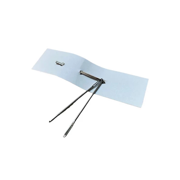 Kör Uçlu Saraç iğnesi, Deri Dikiş İğnesi 2 Adet Deri El Aleti - 9