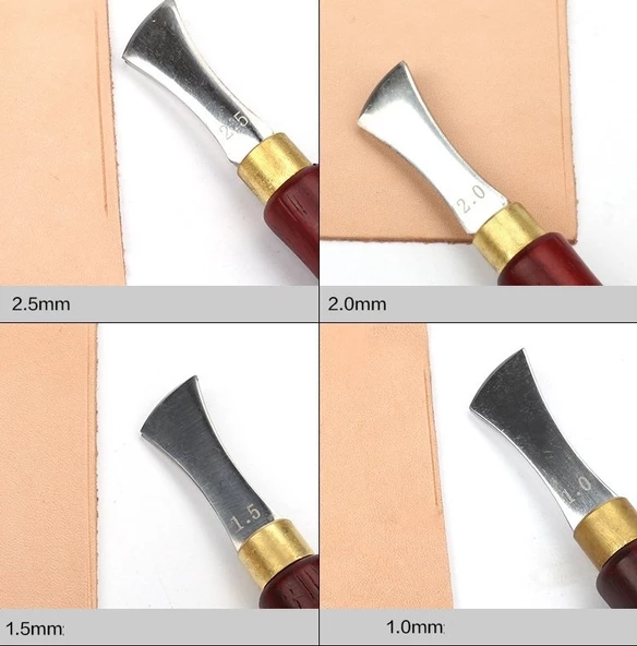 Deri Kenarı Maat Çizgi Aleti 1 Adet - 4