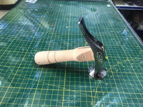 SRTfootcare Cm Kunduracı Tipi Çekiç (Deri Hobi, Deri El Aletleri) - Resim 4