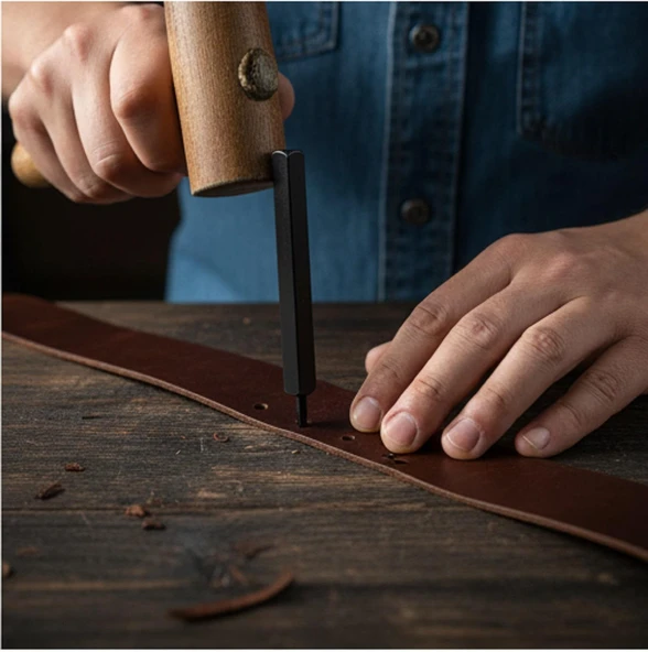 Vurma Deri Dikiş Yeri Zımbası Çok Delikli 3 mm Aralık - 5